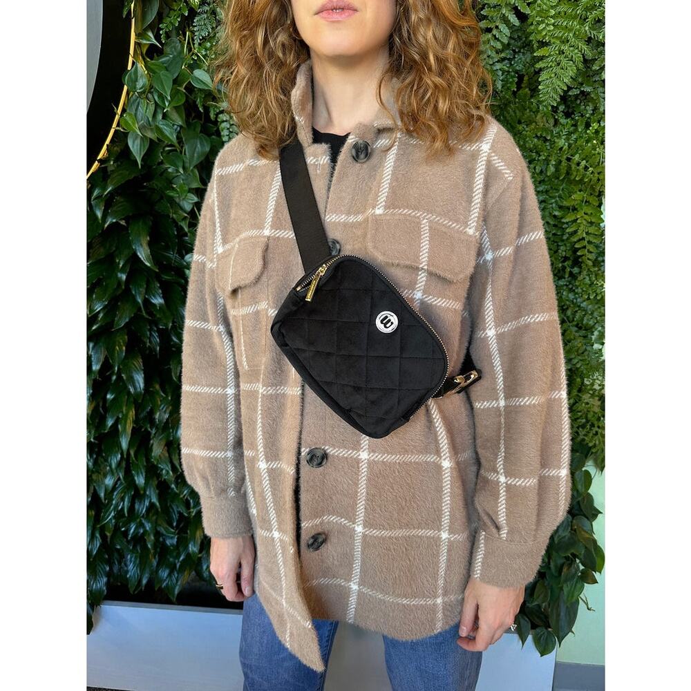 Wantable Black Velvet Bag Funny Bag